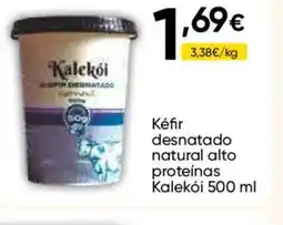 FROIZ Kéfir desnatado natural alto proteínas Kalekói oferta