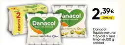 FROIZ DANACOL líquido natural, tropical o lima limón oferta