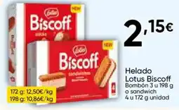 FROIZ LOTUS BISCOFF Helado oferta