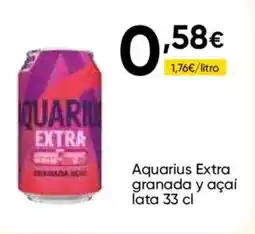 FROIZ AQUARIUS Extra granada y açaí lata oferta