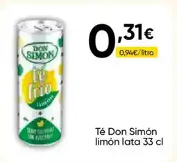 FROIZ DON SIMÓN Té limón lata oferta