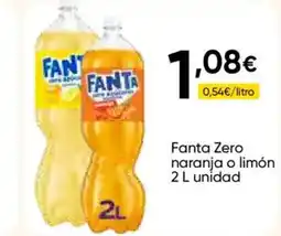FROIZ FANTA Zero naranja o limón oferta