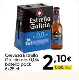 FROIZ ESTRELLA GALICIA Cerveza alc. 0,0% botella oferta