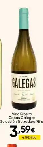 FROIZ CEPAS GALEGAS Vino Ribeiro Selección Treixadura oferta