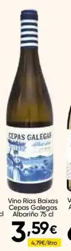 FROIZ CEPAS GALEGAS Vino Rías Baixas Albariño oferta