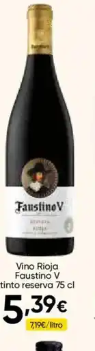 FROIZ FAUSTINO V Vino Rioja tinto reserva oferta