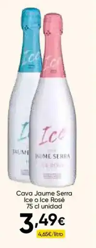 FROIZ Cava Jaume Serra Ice o Ice Rosé oferta