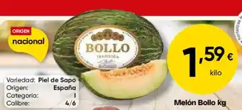 FROIZ Melón Bollo oferta