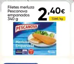 FROIZ PESCANOVA Filetes merluza empanados oferta