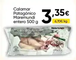 FROIZ MAREMUNDI Calamar Patagónico entero oferta