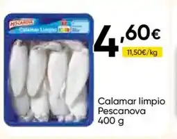 FROIZ PESCANOVA Calamar limpio oferta
