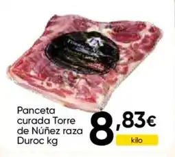 FROIZ Panceta curada Torre de Núñez raza Duroc oferta