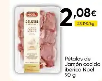 FROIZ NOEL Pétalos de Jamón cocido ibérico oferta