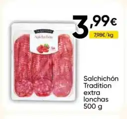 FROIZ Salchichón Tradition extra lonchas oferta