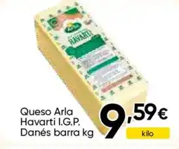 FROIZ ARLA Queso Havarti I.G.P. Danés barra oferta