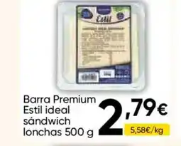 FROIZ ESTIL Barra Premium ideal sandwich lonchas oferta