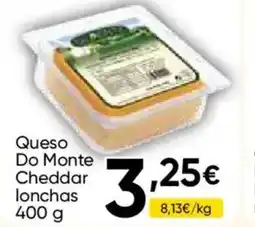 FROIZ ZDO MONTE Queso Cheddar lonchas oferta