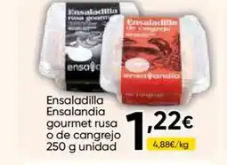 FROIZ Ensaladilla Ensalandia gourmet rusa o de cangrejo oferta