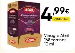 FROIZ ABRIL Vinagre 168 tarrinas oferta