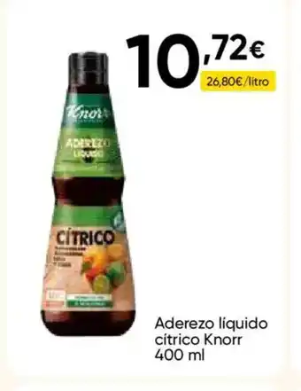 FROIZ KNORR Aderezo líquido cítrico oferta