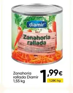 FROIZ DIAMIR Zanahoria tallada oferta