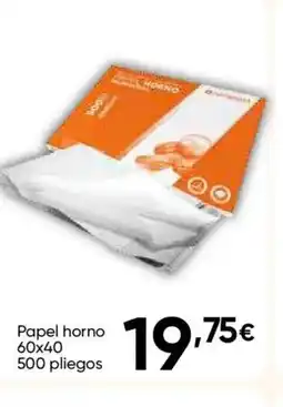 FROIZ Papel horno 60x40 500 pliegos oferta