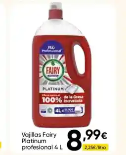 FROIZ FAIRY Vajillas Platinum profesional oferta