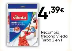 FROIZ VILEDA Recambio fregona Turbo 2 en 1 oferta