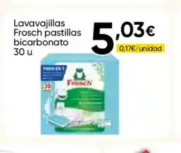FROIZ FROSCH Lavavajillas pastillas bicarbonato 30 u oferta