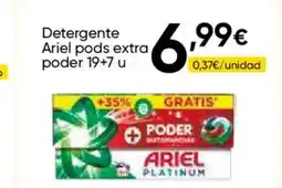 FROIZ ARIEL Detergente pods extra oferta