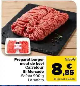 Carrefour Market CARREFOUR EL MERCADO Preparat burger meat de boví oferta