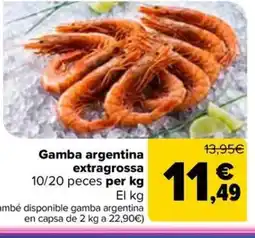 Carrefour Market Gamba argentina extragrossa oferta