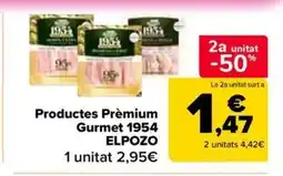 Carrefour Market 1954 ELPOZO Productes Prèmium Gurmet oferta