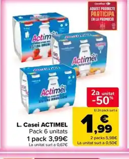 Carrefour Market ACTIMEL L. Casei oferta