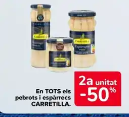 Carrefour Market CARRETILLA. En tots els pebrots i espàrrecs oferta