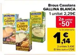Carrefour Market GALLINA BLANCA Brous Casolans oferta