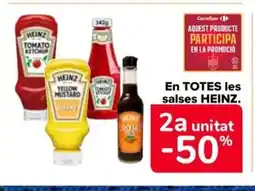 Carrefour Market HEINZ En totes les salses oferta