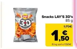 Carrefour Market LAY'S 3D's Snacks oferta
