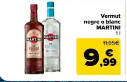 Carrefour Market MARTINI Vermut negre o blanc oferta