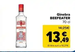 Carrefour Market BEEFEATER Ginebra oferta