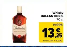 Carrefour Market BALLANTINE'S Whisky oferta
