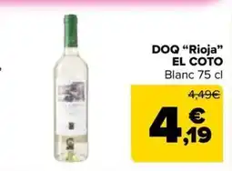 Carrefour Market EL COTO DOQ Rioja oferta