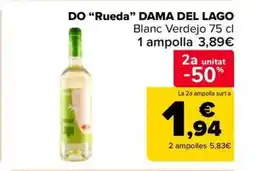 Carrefour Market DAMA DEL LAGO DO Rueda oferta