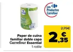 Carrefour Market CARREFOUR ESSENTIAL Paper de cuina familiar doble capa oferta
