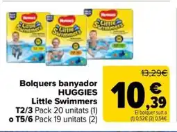 Carrefour Market HUGGIES Bolquers banyador Little Swimmers oferta