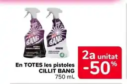 Carrefour Market CILLIT BANG En totes les pistoles oferta