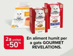 Carrefour Market GOURMET REVELATIONS En aliment humit per a gats oferta