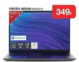 Milar Medion - portátil md600016 oferta