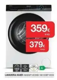 Milar Haier - lavadora hw80bp143391b/w100bp14939 oferta