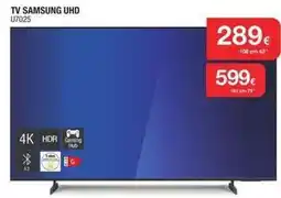 Milar Samsung - tv uhd u7025 oferta